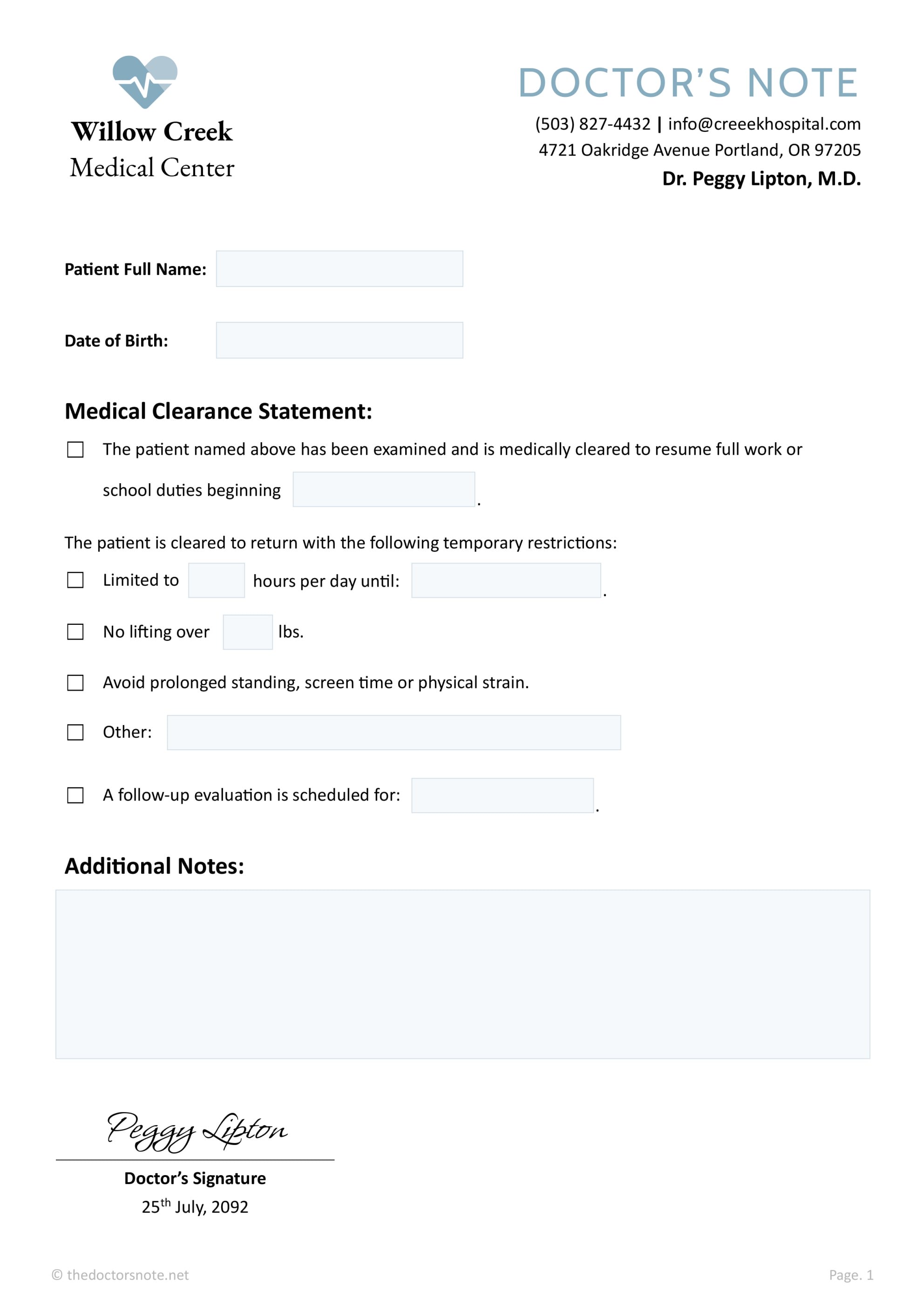 How to Get a Doctor’s Note for Work: 7 Steps (with Templates ...
