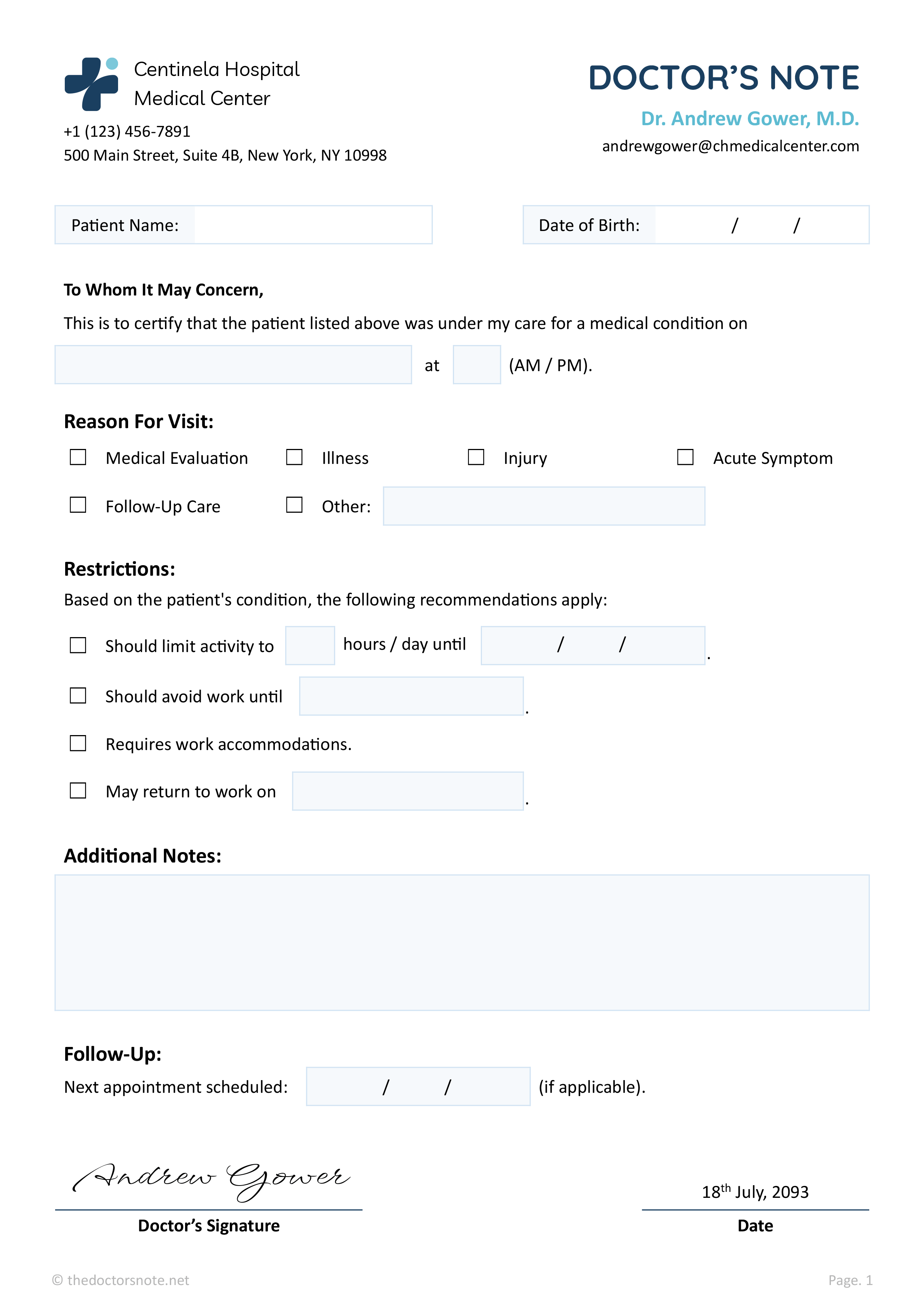 How to Get a Doctor’s Note: Step-by-Step Guide – Thedoctorsnote.net